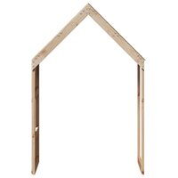 Kinderbedhuisje 55x99x139,5 cm massief grenenhout 5