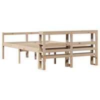 Seniorenbed met hoofdbord massief grenenhout 120x190 cm 6