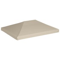Prieeldak 310 g/m&sup2; 4x3 m beige 2