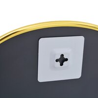 Wandspiegel 30x25 cm goudkleurig 6