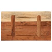 Tafelblad rechthoekig 40x20x2,5 cm massief acaciahout 5