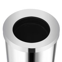 Afvalbak Hotel 32 L roestvrij staal 5