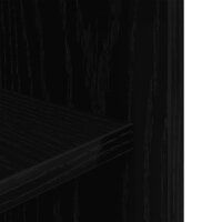 Aquariumstandaard 75x36x72,5 cm bewerkt hout zwart eikenkleurig 8