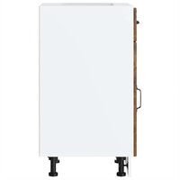 Keuken onderkast Lucca bewerkt hout gerookt eikenkleurig 6