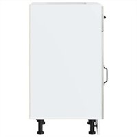 Keuken onderkast Lucca bewerkt hout grijs sonoma eikenkleur 6