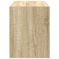 Kast met 2 lades 60x31x40 cm bewerkt hout sonoma eikenkleur 6