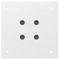 Console tafelpoten 4 st 72-74 cm staal wit 7