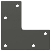 Salontafelpoten conische vorm 4 st 30-31 cm staal antraciet 7