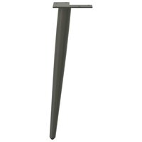 Salontafelpoten conische vorm 4 st 42-43 cm staal antraciet 5