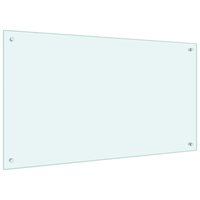 Spatscherm keuken 100x60 cm gehard glas wit 5