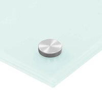 Spatscherm keuken 100x60 cm gehard glas wit 7