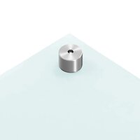 Spatscherm keuken 100x60 cm gehard glas wit 8