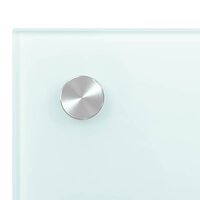 Spatscherm keuken 100x60 cm gehard glas wit 9