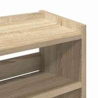 Schoenenrek 60x25x62 cm bewerkt hout sonoma eikenkleurig 7