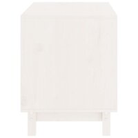 Hondenhok 60x45x57 cm massief grenenhout wit 6