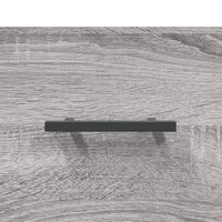 Nachtkastje wandgemonteerd 35x35x20 cm grijs sonoma eikenkleur 9