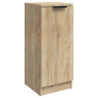 Dressoir 30x30x70 cm bewerkt hout sonoma eikenkleurig 2