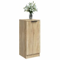 Dressoir 30x30x70 cm bewerkt hout sonoma eikenkleurig 4
