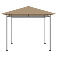 Prieel 180 g/m&sup2; 3x3x2,7 m taupe 2
