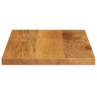 Tafelblad rechthoekig 40x30x3,8 cm massief mangohout 4