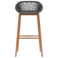 5-delige Barset zwart en grijs 8