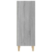 Dressoir 34,5x32,5x90 cm bewerkt hout grijs sonoma eikenkleurig 6