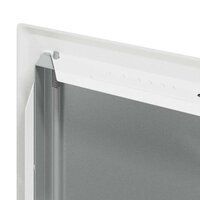 Toegangs paneel 2 pcs Wit 20 x 20 cm staal 7