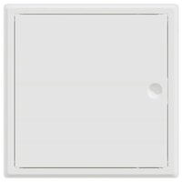 Toegangs paneel Wit 30 x 30 cm staal 4