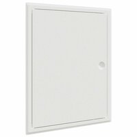 Toegangs paneel Wit 30 x 40 cm staal 3