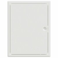 Toegangs paneel Wit 30 x 40 cm staal 4