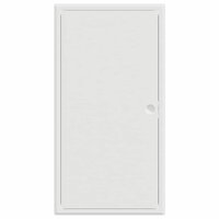 Toegangs paneel Wit 30 x 60 cm staal 4