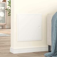 Toegangs paneel Wit 40 x 40 cm staal 2