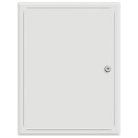 Toegangs paneel Wit 30 x 40 cm Staal 4