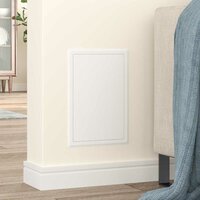 Toegangs paneel Wit 20 x 30 cm Staal 2