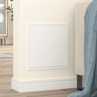 Toegangs paneel Wit 30 x 30 cm Staal 2