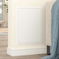 Toegangs paneel Wit 30 x 40 cm Staal 2