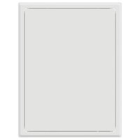 Toegangs paneel Wit 30 x 40 cm Staal 4