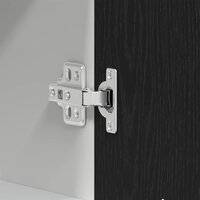 Zwarte Eiken Hangkast 60 x 31 x 60 cm van Geengineerd Hout 8