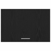 Zwart Eiken Hangkast - 60x31x60 cm, Gemaakt van Engineered Hout 6