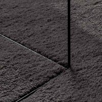 Tapijt Antraciet 80 x 150 cm Polyester 7