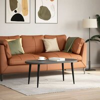 Salontafelpoten conische vorm 4 st 30-31 cm staal zwart 2