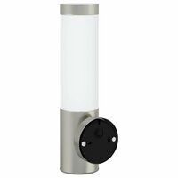 Buitenwandlamp met sensor - Zilver RVS IP44 4