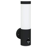 Buitenwandlampen met Sensor 2 stuks Zwart RVS IP44 2