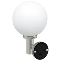 Wandlamp voor Buiten met Sensor Zilver RVS IP44 4