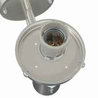 Wandlamp voor Buiten met Sensor Zilver RVS IP44 5
