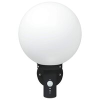 Buitenwandlampen met Sensor 2 stuks Zwart RVS IP44 3