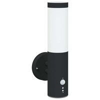 Buitenwandlamp met Sensor 2 stuks Zwart RVS IP44 2