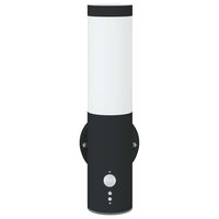 Buitenwandlamp met Sensor 2 stuks Zwart RVS IP44 3