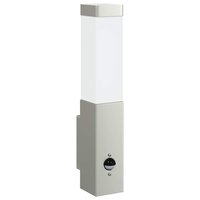Buitenwandlampen met Sensor 2 stuks Zilver RVS IP44 2