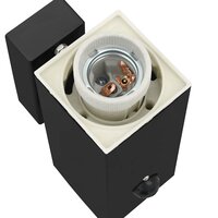 Buitenwandlampen met Sensor 2 stuks Zwart RVS IP44 7